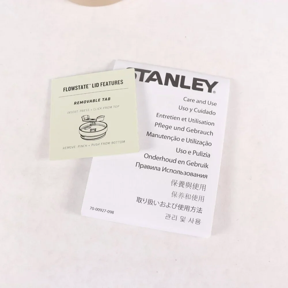 Stanley x e.l.f. 40 oz Stainless H2.0 FlowState Quencher Tumbler Honey Talks - Picture 7 of 7